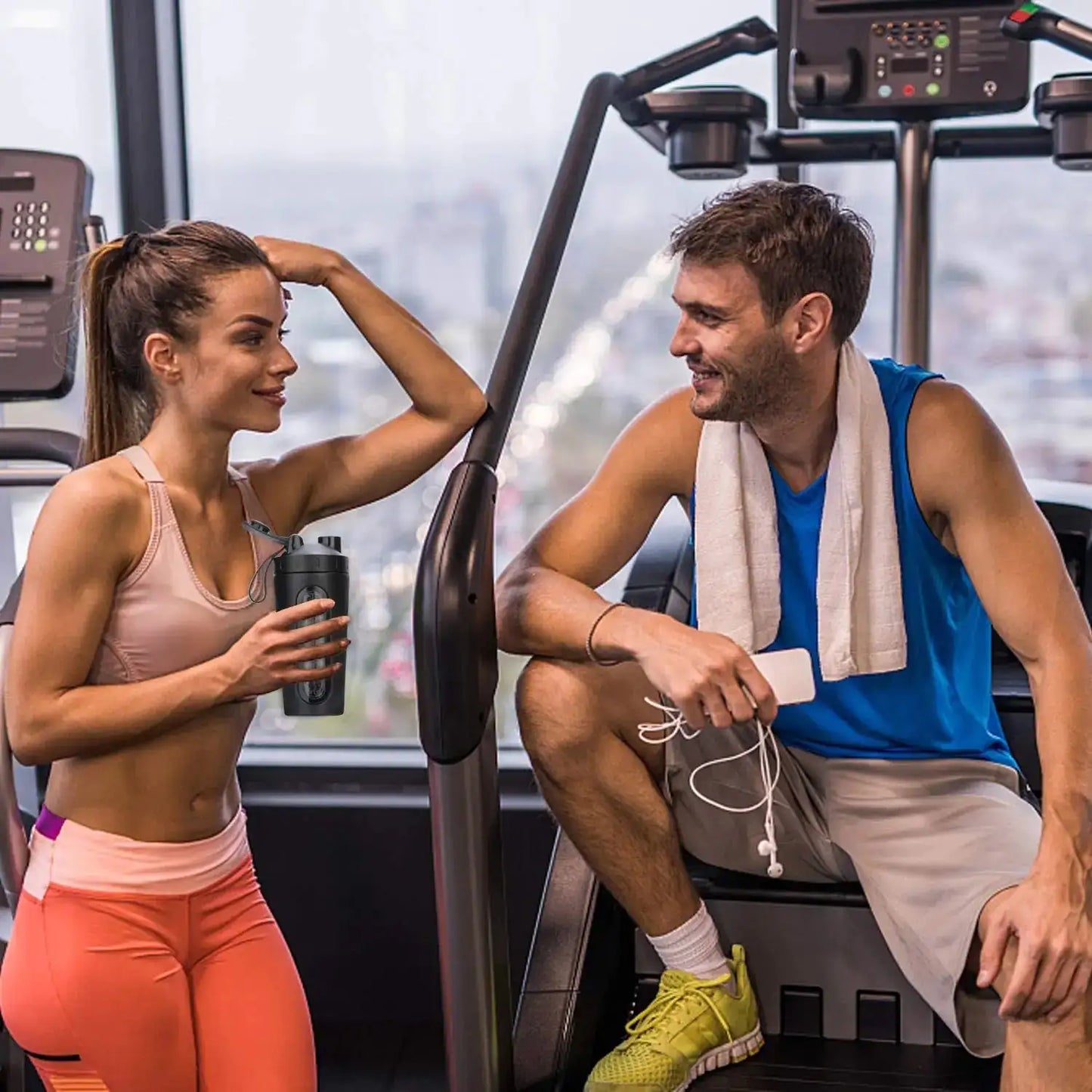 Shaker Portátil para Batido de Proteínas