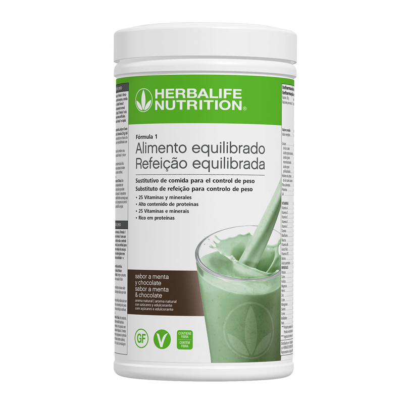 Mint &amp; Chocolate 550g - Formula 1 Shake 